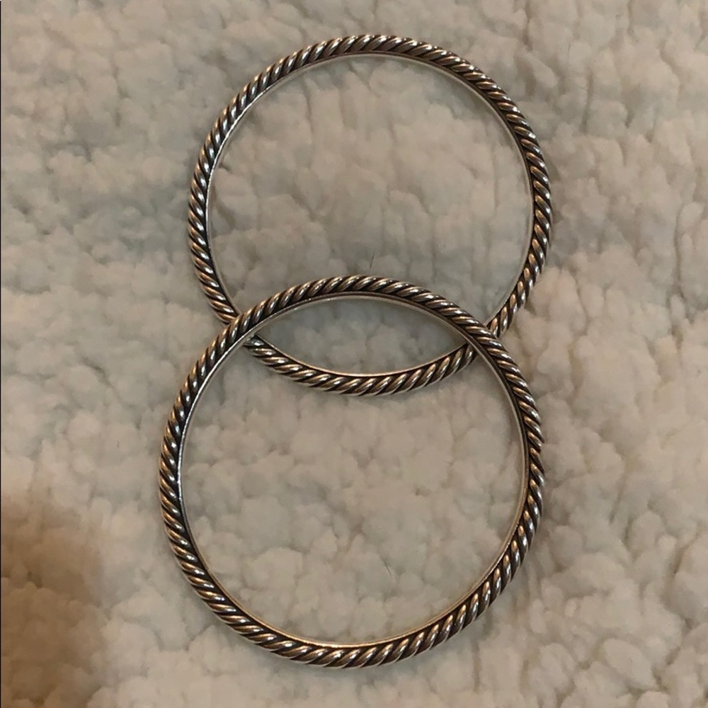 David Yurman cable bangles